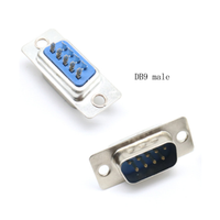 Conector DB9 DB15 DB25 DB37 macho y hembra, conector de soldadura tipo DB, conectores de tipo DB