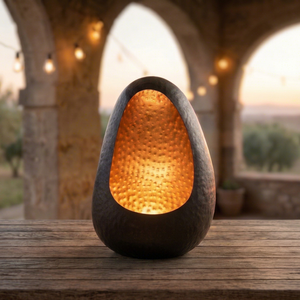 Porte-bougie chauffe-plat en fer forgé haut de gamme, décoratif, nouveauté en vente - Product Image 1
