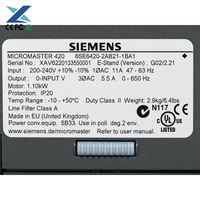 Variateur de fréquence Siemens 6SE6420-2AB21-1BA1 MICROMASTER 420 1,1 kW neuf d'origine avec filtre