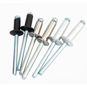 Rivets aveugles populaires en acier inoxydable et aluminium à tête ronde ouverte DIN7337 - Product Image 1