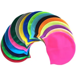Aquadive OEM Coloré Mode Logo Personnalisé Imprimé 100% Silicone Bonnets <span class=keywords><strong>de</strong></span> <span class=keywords><strong>Bain</strong></span> Professionnel Écologique Swim Race Caps <span class=keywords><strong>Bonnet</strong></span> <span class=keywords><strong>de</strong></span> <span class=keywords><strong>Bain</strong></span> - Product Image 1