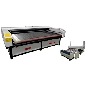 Fabric Laser Cutting Machine Top Camera co2 laser cutting Textile Leather Machine for non metal material and engraving