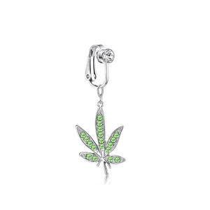 Ywly nuevo corazón mariposa colgando <span class=keywords><strong>ombligo</strong></span> anillos Clip en pendiente no <span class=keywords><strong>Piercing</strong></span> cuelga <span class=keywords><strong>falso</strong></span> vientre <span class=keywords><strong>Piercing</strong></span> joyería - Product Image 4