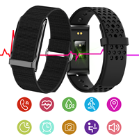 Bracelets intelligents de suivi d'activité et de santé, fréquence cardiaque/tension artérielle continue toute la journée, pour femmes et hommes