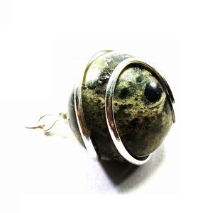 High quality kambaba jasper <b>sphere</b> Wire Wrapped Pendant Classic Style Quartz <b>Crystal</b> ball Gemstone Necklace Healing wholesaler - Product Image 3