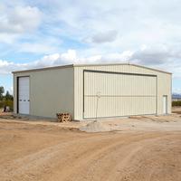 Hangar para Aviones Ligeros, Duradero, de Gran Altura, con Techo Transparente, para Almacenamiento de Helicópteros, Certificado CWB