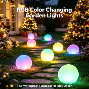 Lámpara de Noche LED de 15 cm con Bola de Colores de Ensueño, Multicolor, Recargable, IP65, para Interiores y Exteriores, para Decoración del Hogar y Dormitorio - Product Image 2