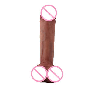 Großer <span class=keywords><strong>Penis</strong></span> mit Ölbeschichtung Bemalter Kopf Realistische Venen-Dildos für Frauen Sexspielzeug Saugnapf Erotikspielzeug - Product Image 6