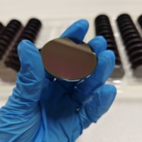 Pièces détachées pour caméra thermique infrarouge, fenêtre optique à haute transmission en silicium monocristallin avec revêtement AR DLC