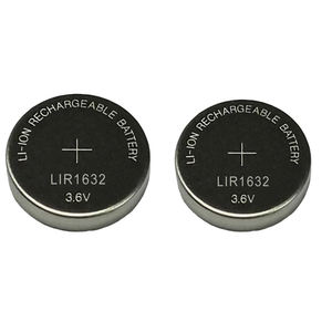 Elektronik terazi için 32mah Lithiun iyon düğme pil LIR1632 3.7V şarj edilebilir lityum iyon düğme hücre - Product Image 3