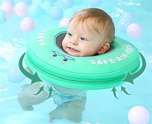 <span class=keywords><strong>Collar</strong></span>ín de Natación Inflable Grueso - Flotador de Seguridad Ajustable para Recién Nacidos, Bebés y Niños - Product Image 4