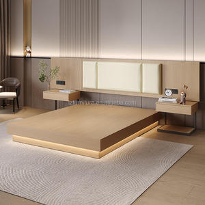 Ensembles de meubles de chambre d'hôtel de luxe modernes de qualité E1, fabricant de meubles pour chambres d'hôtes et projets d'appartements hôteliers - Product Image 2