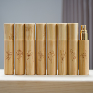 Perfume Bamboo Wood <strong>Window</strong> <strong>Spray</strong> Bottle Essential Oil Refill Bottle Light-Proof Bottle 5ml 10ml - Product Image 1