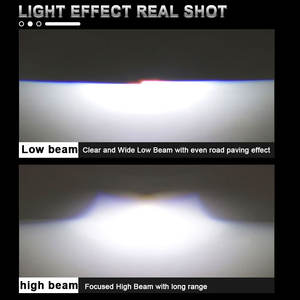 Faros Delanteros Bi-LED Súper Brillantes de 3 Pulgadas K116, Luz Alta y Baja, 60W, 24V, IP68, Impermeables, 6500 Lúmenes, 6000K, Universales para Automóvil - Product Image 6