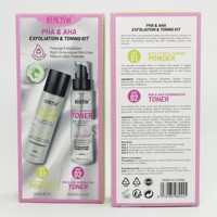 Système complet de soins exfoliants PHA AHA, poudre exfoliante pour le visage à usage quotidien, pour une peau plus lumineuse et plus lisse au quotidien