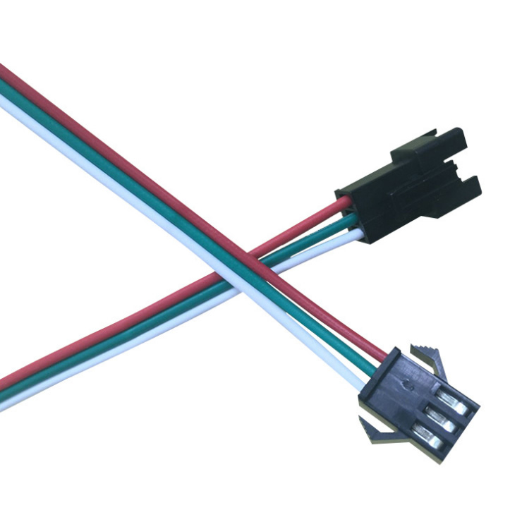 3-контактный Мужской Женский Разъем провода JST Разъемы круглые светодиодные лампы светодиодные ленты инструменты для наращивания волос