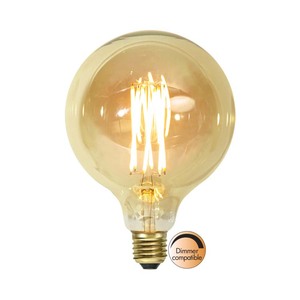 Grande lampe G125 E27 4W 2700K 3000K 120V 220V 4W 6W 8W LED filament globe <span class=keywords><strong>ampoule</strong></span> lumière décorative dimmable - Product Image 1