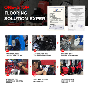 Промышленная шлифовальная машина для бетона LJ600 9.5 кВт 380В с рабочей шириной 600 мм для крупномасштабных строительных работ - Product Image 3