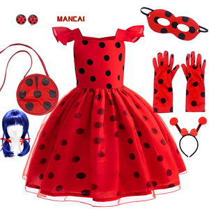 <span class=keywords><strong>Robe</strong></span> <span class=keywords><strong>de</strong></span> fête d'Halloween pour enfants avec accessoires, <span class=keywords><strong>robe</strong></span> <span class=keywords><strong>de</strong></span> cosplay à manches volantes à pois pour bébés filles, costumes <span class=keywords><strong>de</strong></span> télévision et <span class=keywords><strong>de</strong></span> cinéma - Product Image 1