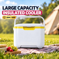 Glacière thermique ODM en PP 16/10qt, maintien de la glace pendant 72h, design personnalisable, qualité testée, production pour les détaillants mondiaux d'articles de plein air