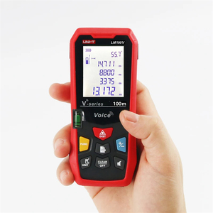 UNI-TLM100V เครื่องวัดระยะด้วยเลเซอร์ ไม้บรรทัดอิเล็กทรอนิกส์ ฟังก์ชั่นกระจายเสียงด้วยเสียง ชาร์จผ่าน USB จอแสดงผล 2.0 นิ้ว ความแม่นยำ 2 มม. รับประกัน 1 ปี - Product Image 3