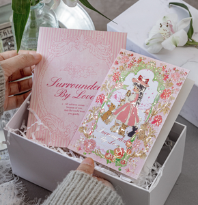 Ensemble de cartes de vœux créatives et écologiques, série Tea Party, avec motifs dorés et motifs <span class=keywords><strong>d</strong></span>'explosion, pour messages <span class=keywords><strong>d</strong></span>'<span class=keywords><strong>anniversaire</strong></span>, de vœux, de Saint-Valentin et de Noël - Product Image 4