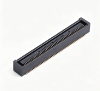 Connecteur réceptacle carte-à-carte DF40HC(3.0)-100DS-0.4V(51) 100 positions SMD pour transmission de signal haute vitesse