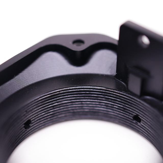 Custom Aluminum Fixing Housing Cover for Camera Spare Parts Black Oxidation Housing Cover Aluminum Alloy Metal Accessories