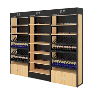 Prateleira para vinhos Casa quadro de vinho tipo europeu madeira maciça moída para receber quadro rack de vinho