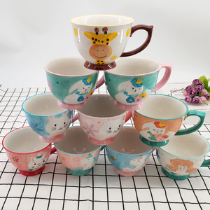 Taza de Cerámica con Diseño de Animal, Creativa, Pintada a Mano, 3D, con Asa, para Café, Té, Leche, <span class=keywords><strong>Desayuno</strong></span>, Regalos Originales - Product Image 5