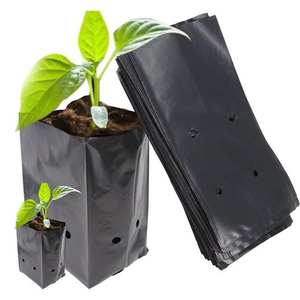 Bolsas de Cultivo Transpirables de Plástico Negro Personalizadas para Plantas, Bolsas de Polietileno con Orificios para Semillas, Bolsas de Cultivo para Plantas de Vivero - Product Image 2