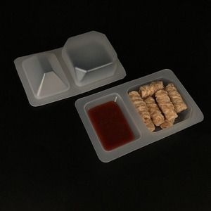 70ml/30ml Arabie Saoudite Deux Partitions En Plastique pp Conteneur pour Sauce - Product Image 3