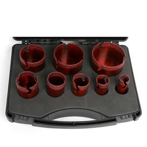 Foret diamant en porcelaine brasée sous vide solide, foret à noyau diamanté avec tête M14 - Product Image 1