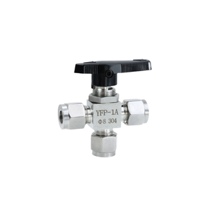 304 Thép Không Gỉ 1/8 "1/4" 3/8 "1/2" 6Mm 8Mm 10Mm 12Mm Ống OD Tee 3 Cách Van Van Thủy Lực Nén Phụ Kiện - Product Image 5