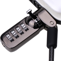 Laptop Slot Monitor Projector Zware Draad Touw Stalen Hoofd Zinklegering Lock Lichaam Veiligheid Computer Lock