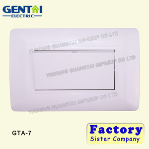 Panneau ABS PC blanc de haute qualité interrupteur sud-américain 1 gang prise US 6 broches prise murale - Product Image 4