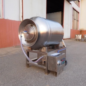 Machine commerciale entièrement automatique pour <span class=keywords><strong>le</strong></span> salage du bœuf et la cuisson/mélange sous vide du poisson, avec moteur et pompe, construction <span class=keywords><strong>en</strong></span> acier inoxydable - Product Image 5