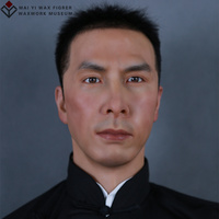 Figurine D'action De Renommée Mondiale Kung Fu Acteur Donnie Yen Chiffre De Cire de Silicone