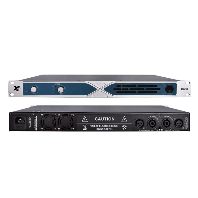 1U Size Class D 600W*2 Professional Two-channel Digital Karaoke Audio Power Amplifier