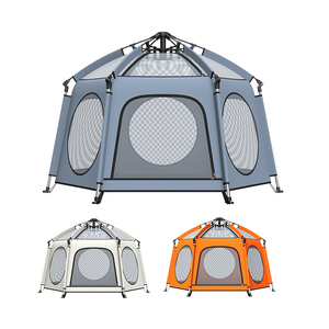 Prodigy UF004 Pop-Up Folding Steel Playpen Tent for Kids for Outdoor Park Living Room <b>Supermarket</b> Use - Product Image 2