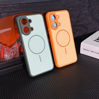 Étui magnétique tactile doux pour la peau avec anneau pour Redmi Turbo Max, Xiaomi 17 Pro Max, 17T, 15, 14 Pro – Coque de protection fine pour appareil photo