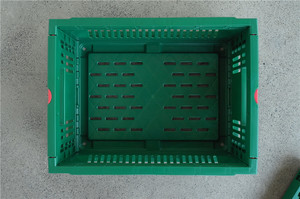 <span class=keywords><strong>Stackable</strong></span> tái chế Thùng nhựa New PP chất liệu có thể gập lại hậu cần box với lưới thiết kế cho trái cây và rau quả lưu trữ - Product Image 2