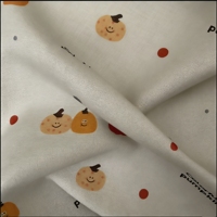ShaoXing Rainbow Line Rideau occultant imprimé motif dessin animé, en tissu slub haute densité et lourd, antistatique, motif citrouille, pour salon