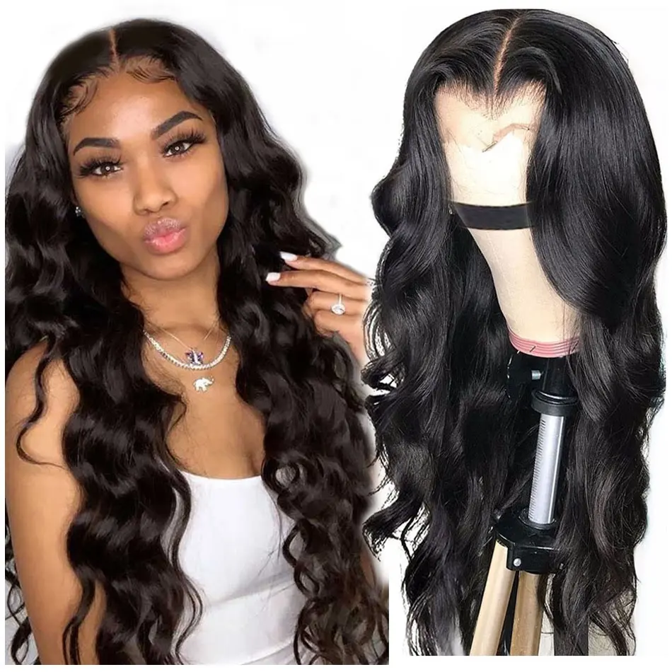 Body Wave Transparant Hd Full Lace Menselijk Haar Pruik Lichaam Wave 360 Kant Pruiken Menselijk Haar Kant Frontale Voor Zwarte vrouwen