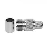 Approvisionnement d'usine PL 239 PL239 UHF RG6 5D-FB BJR300 Câble Uhf Femelle Jack Hembra Connecteur Soudure Soudage en Stock ROHS Laiton