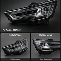 Phares LED pour Audi A4 2017-2019 OE 8W0941773 8W0941774 LED standard 8W0941783 8W0941784 LED matriciel