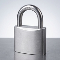 60mm Arc Forme SS 304 Chine Fabricant Cadenas en acier inoxydable de haute qualité