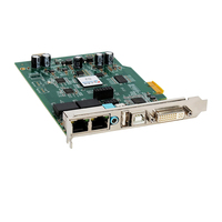 Carte de contrôle synchrone d'affichage LED Colorlight S2 (version V3.1) Luminosité 5000cd NVIDIA/AMD GDDR4 Logiciel inclus