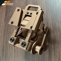 Adaptateur de montage NVG OEM L4G24 en aluminium CNC, support rabattable pour vision nocturne pour PVS15 PVS18 GPNVG18, accessoires de casque tactique