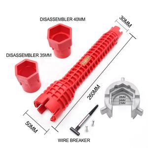 Wastafelsleutel, loodgietersgereedschap voor kraan, wastafelinstallateur, steeksleutel, ringsleutel - Product Image 2